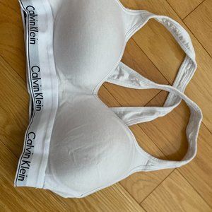 Calvin Klein Modern Cotton Bralette in White